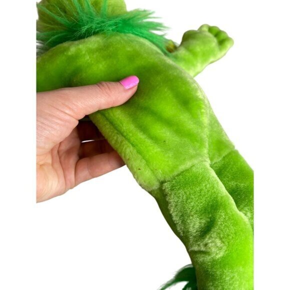 Vintage 1997 Grinch and Whozit‎ Puppet Plush Toy Dr. Seuss By Stellar Gifts - Picture 6 of 6